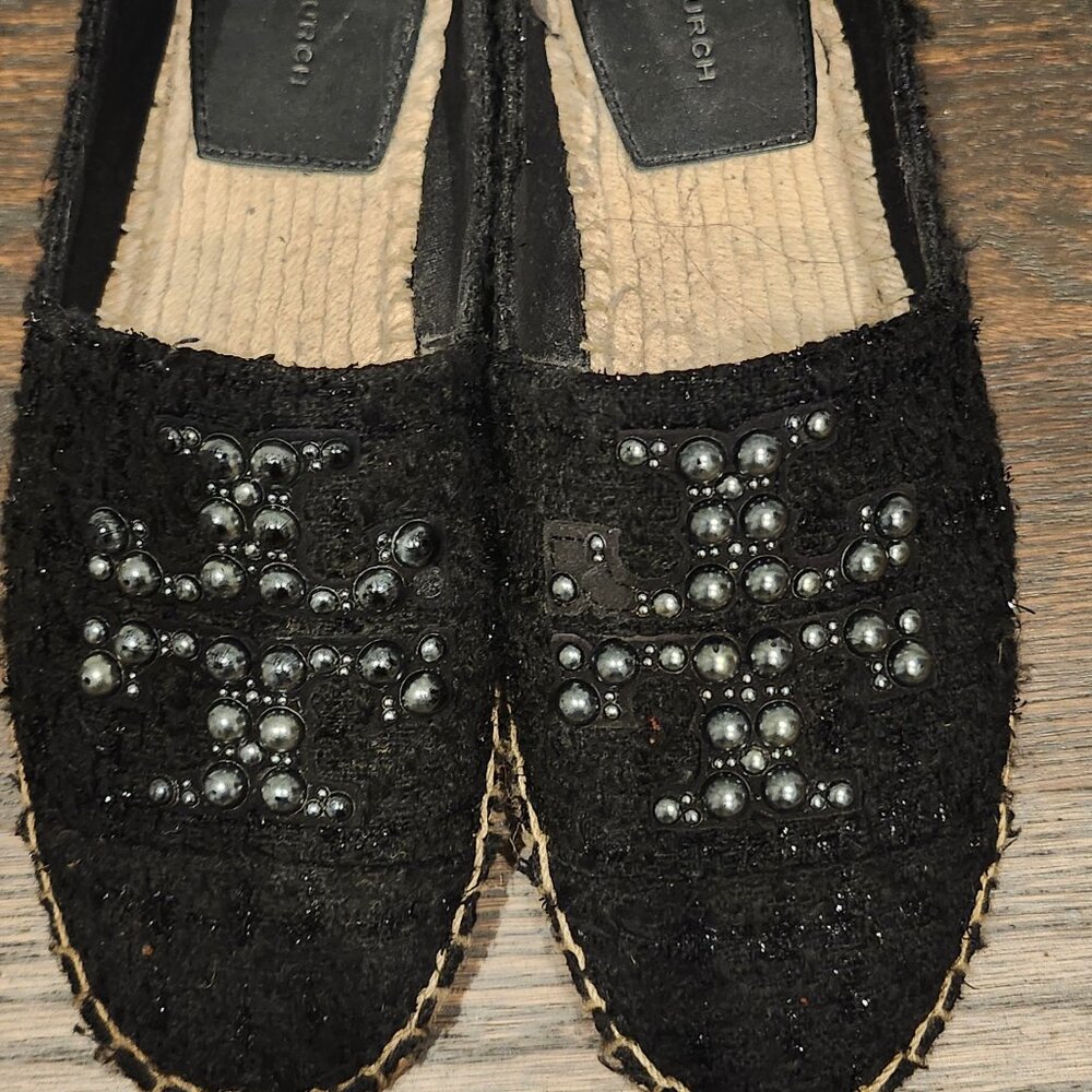 Tory Burch Willa tweed espadrilles